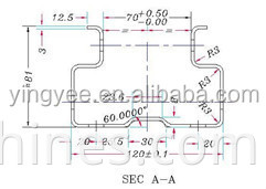 Good Quality High Speed Storage Rack Roll Forming Machine /Steel Rollformer/ Rollforming machine